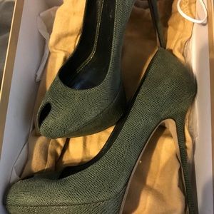 Sergio Rossi platform pumps